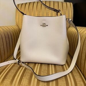 White Coach Bucket Bag